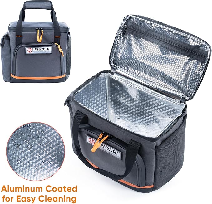 Travel Carrying Case Compatible with Jackery Explorer 300/240/160 Portable Power Station Storage Case with Water- proof Bottom and Front Pockets for Jackery Accessories Solar Generator