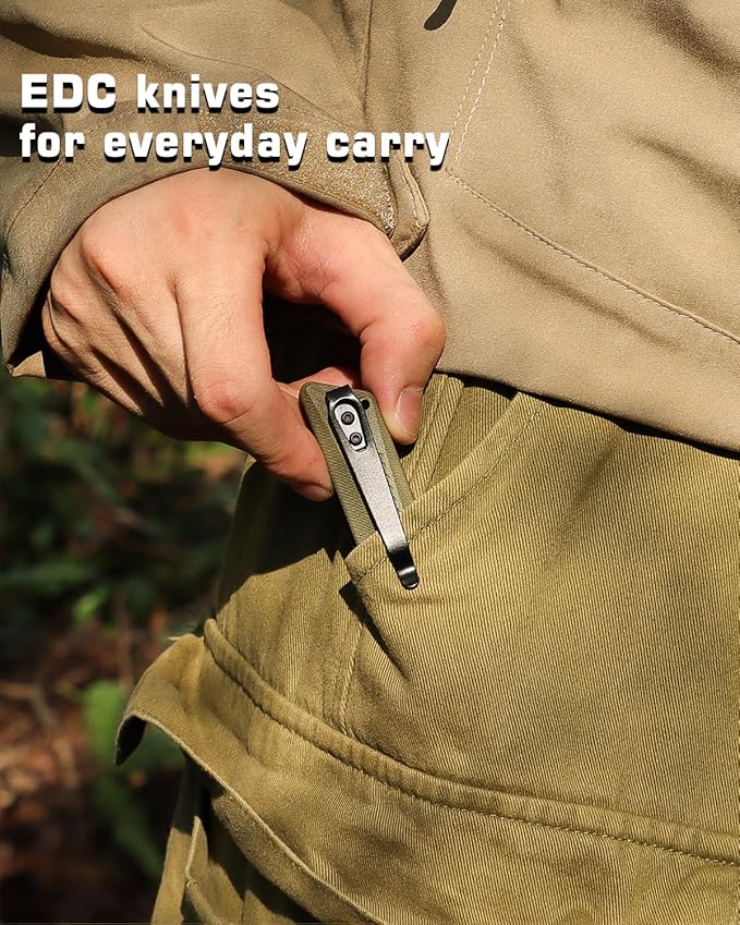 REMETTE Pocket Knife GD22K Flipper Open D2 Steel Tanto Folding knife with Durable G10 HandleMen Women Everyday Carry EDC KnifeSharp Camping Hiking Daily Work Knives