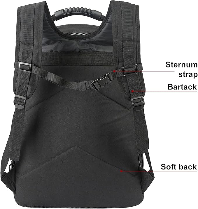 Large 3 Day Expandable 39L-64L Backpack Military Tactical Hiking Camping Daypack