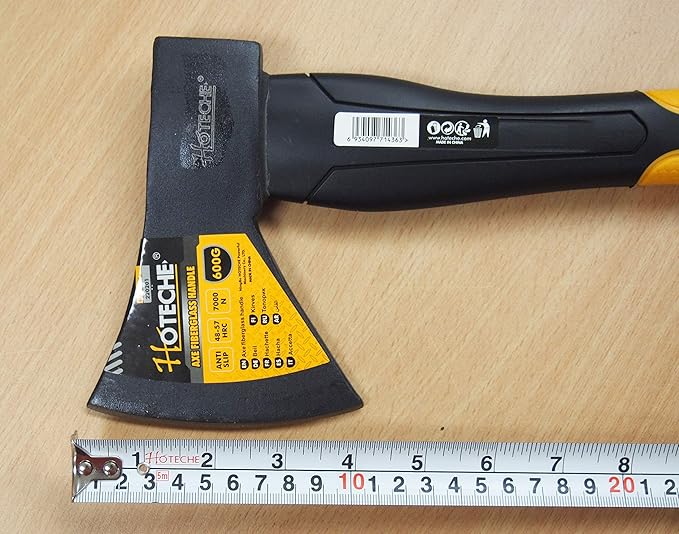 Axe Camp Hatchet 1-1/4 LBS 600g 15'' Fiber Glass Handle Forged Steel