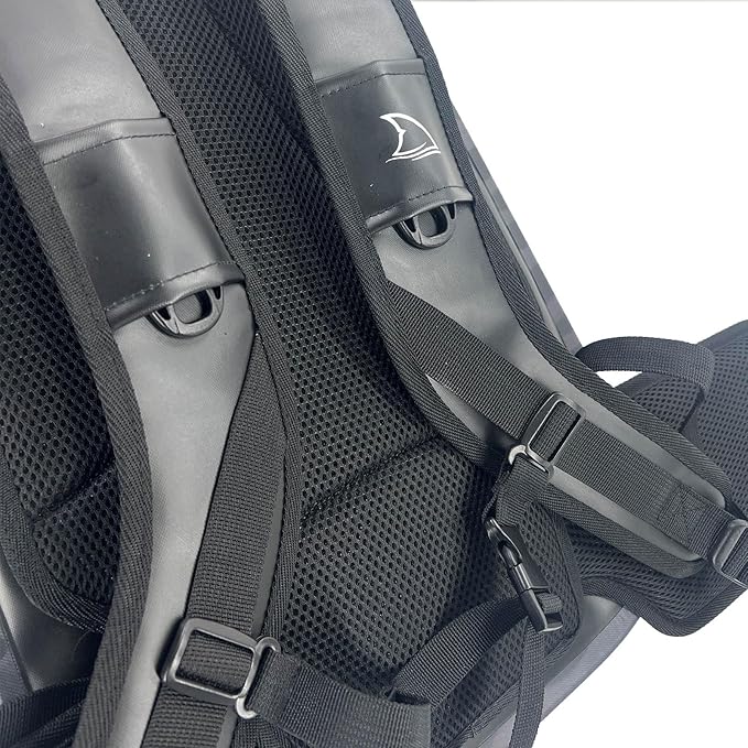 Eco-Friendly Dry Backpack Dry Bag with removable waist strap. Comfortable extremely durable and 30L size.