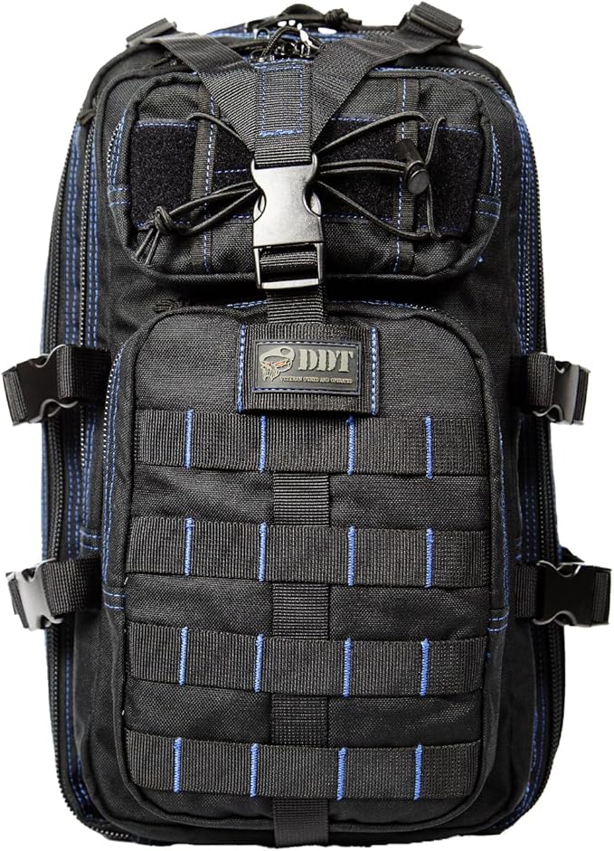 DDT Death Dealer Tactical Anti-Venom 24-Hour Assault Pack Color Blueline