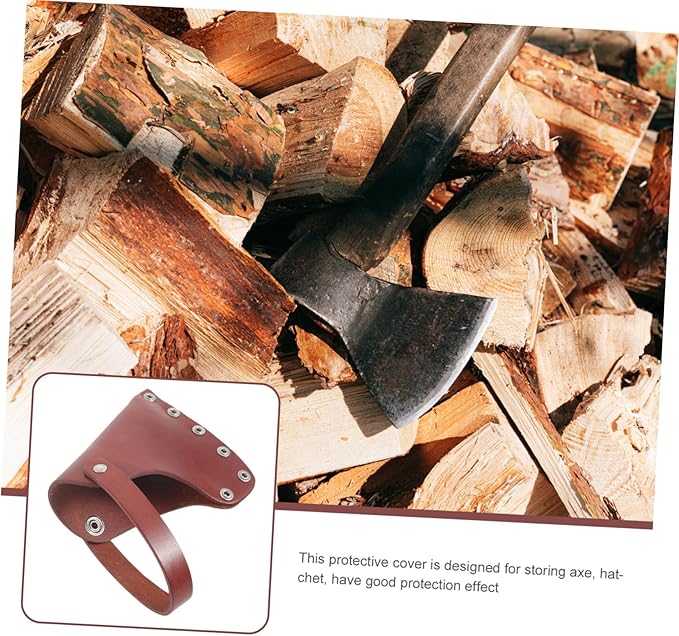 POPETPOP Ax Protector Small Garden Tools Camping Axe Tools Protective Outdoor Camping Hatchet Axe Camping