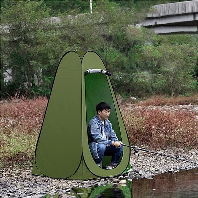 Changing Tent Portable Privacy Shower Tent Outdoor Waterproof Changing Room Shelter for Camping Hiking Beach Toilet(Color1)