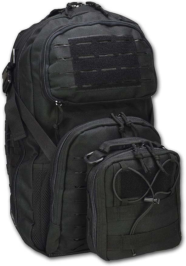 Lightning X Tactical Medic Backpack + IFAK Pouch Combo - Laser Cut MOLLE