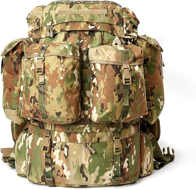 MT FILBE 100L Modular Rucksack System Military Ruck with External ABS Frame Detachable Assault Pack &amp Hydration Carrier