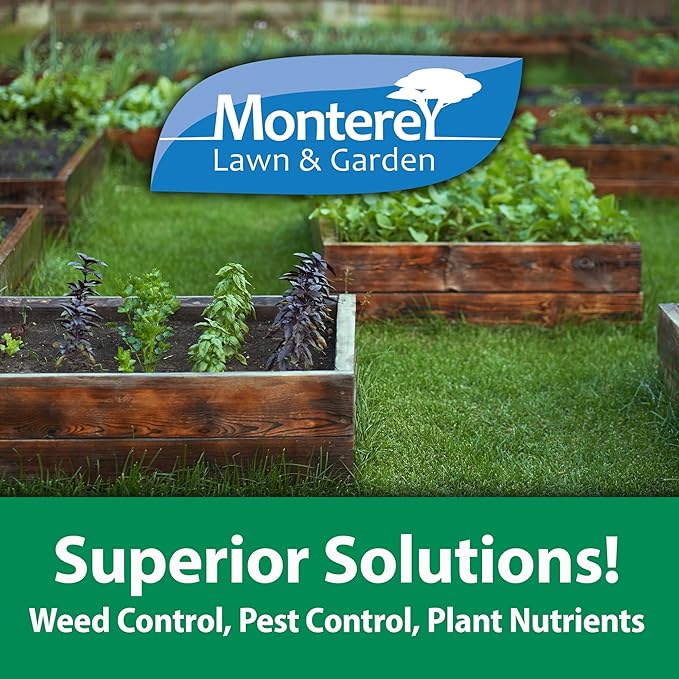 Monterey - Spinosad Insecticide Bundled with Measuring Spoon - Organic Gardening Spinosad Garden Insect Spray Concentrate for Control Insects