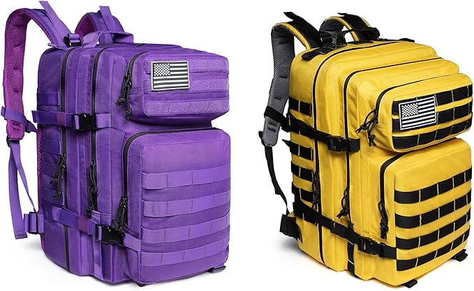 QT&ampQY Tactical Backpack Bug Out Bag
