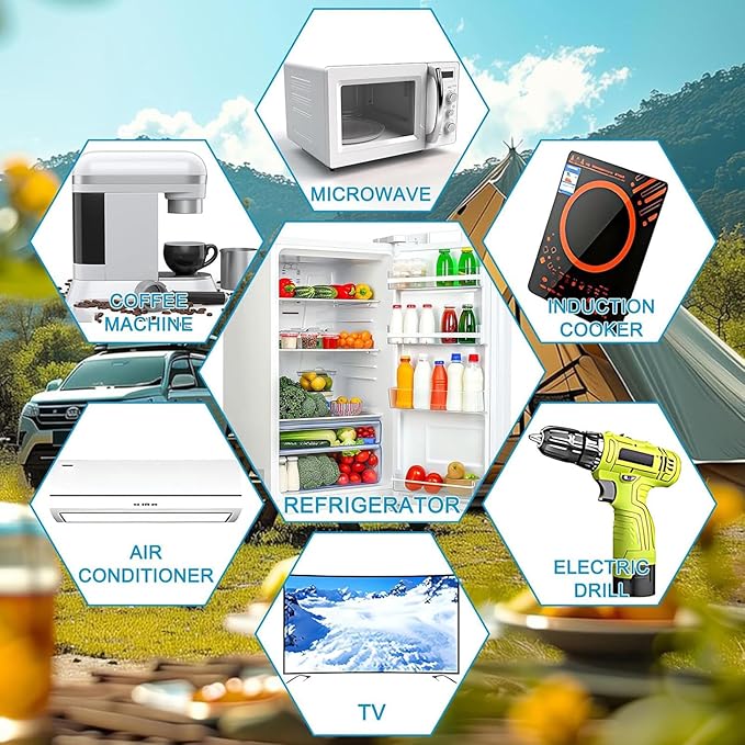 6000W/8000W/10000W/12000W Hybrid Solar Inverter DC 12V/24V/48V/60V/72V/96V to 110V-120V AC Split Phase Inverter with Pure Sine Wave Parallel Inverters for Home Energy Storage24V-12000W