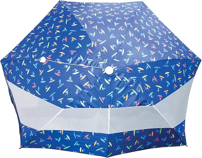 Rio Beach 8' x 8' x 6' Speedy Pop-Up Beach Cabana Sun Shelter