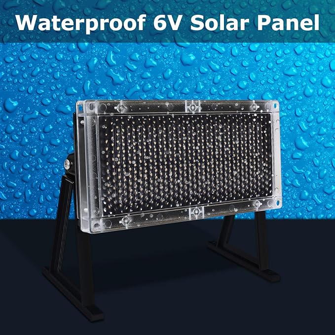 6V Solar Panel Charger for 6V 4.5Ah BP4-6 NP4-6 PS-640 Batteries