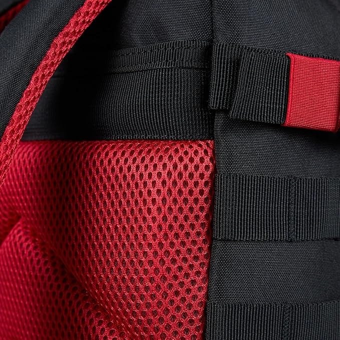 WOLFpak 9L Mini Tactical Backpack (Red Wolf) | Compact Small Everyday Carry Bag for Gym School Travel | Durable Water-Resistant Daypack with Molle System and Patch Panel