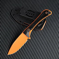 Fixed Blade Knife with Sheath S90V Steel &amp Nylon Fiber Handle for EDC Outdoor Tasks Camping &amp Gift Giving