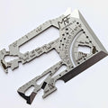 Universal 3.0 – 60+ Tools Credit Card Multitool with Knife – 440C Stainless Steel Wallet Multi Tool with Ruler Can &amp Bottle Opener for EDC Repairs &amp Outdoors | Combat Tested
