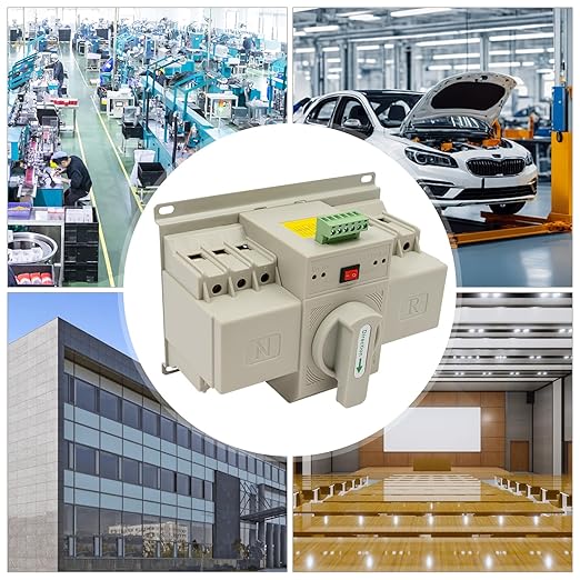 110V 63Amp 3P Dual Power Automatic Transfer Switch Dual Power Generator Changeover Switch Dual Powerful Transfer Switch 50HZ/60HZ