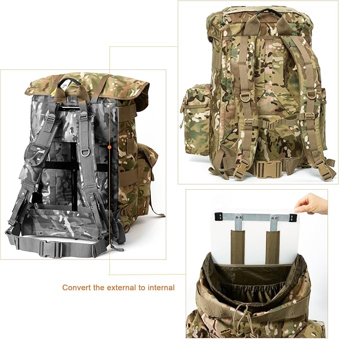 MT Military ALICE Pack Internal frame Army Survival Combat ALICE Rucksack Backpack