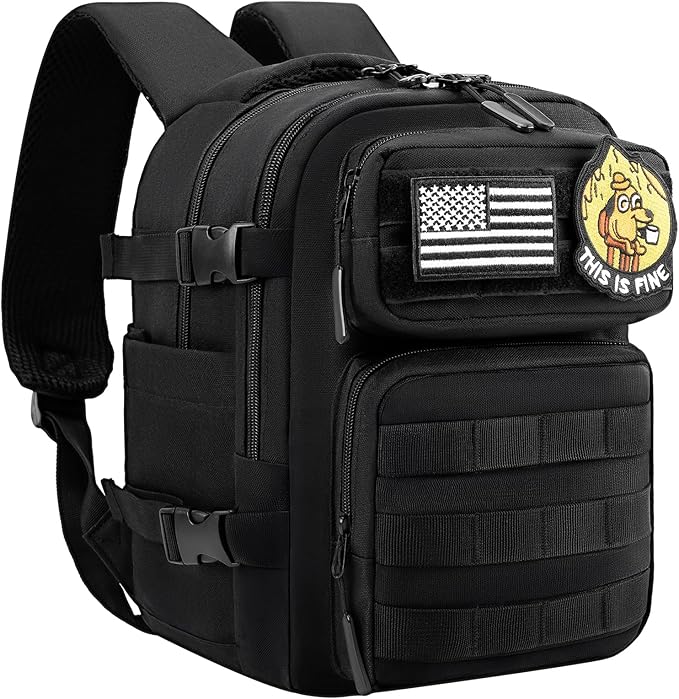 kcross 12L Mini Tactical Backpack for Men and Women Tactical Backpack Small for Hiking Small Tactical Bag