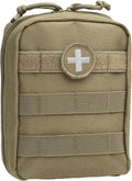 Orca Tactical First Aid Molle Pouch - Heavy Duty IFAK Pouch - Empty Medical Pouch Ideal for Military Use EMTs Law Enforcement Camping and Hiking - Med Pouch for Optimal Organization