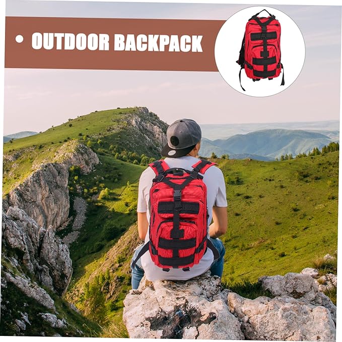 Hiking Storage Pouch Camping Backpacks Outdoor Organizer Tools Bag Storage Bag for Tools Double Shoulder