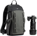 Think Tank Backlight Sprint Lightweight Slim Camera Daypack Backpack for DSLR Mirrorless Photography and Video - Slate Black