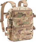 ABP Tactical MOLLE Hydration Backpack Military Assault Vest Back Panel Pack for Men Training Hiking Airsoft