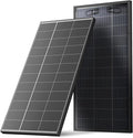 300 Watt Bifacial Solar Panel N-Type 18BB 25% High Efficiency Monocrystalline Solar Cell Off Grid PV Power for Home Rooftop RV Camper Marine Boat Farm (300W)