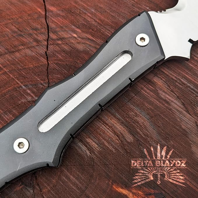 Handmade Resident Evil Requiem Leon's Hatchet with Leather Sheath | RE9 Full Tang Stainless Steel Axe - Leon Kennedy Axe Replica