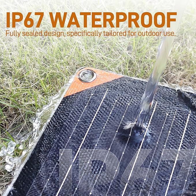 SUNAPEX 12V 30 Watt Solar Trickle Charger Maintainer with MPPT Controller - Portable Waterproof Solar Powered Battery Charger - Solar Panel Kit for Car Rv Trailer Truck Boat Automotive Marine
