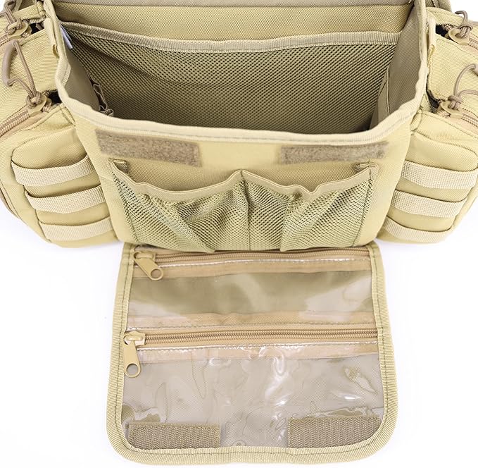 Lightning X Tactical Medic EMS/EMT Messenger Shooter Hiking Shoulder Sling Pack Gear Bag