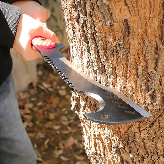 Delacour- Multi-Use Axe MacheteMachete with Nylon Sheath - Survival Machete Ideal for Camping Fishing Hunting Bushcraft - Perfect Brush Axe for Surveying- Gardening Camp Outdoor