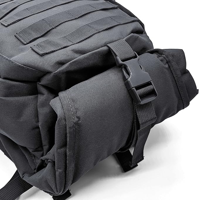 Silfrae Tactical Rifle Backpack Long Rifle Bag Molle Military Backpack for Trekking Hunting Camping