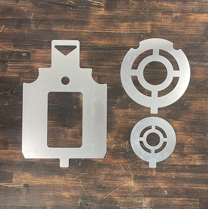 Target Painting Stencils Combo 3-Pack unpainted