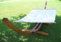 Premium Quilted Beige Color Double Padded Hammock Bed. 2 Person Bed. 425 LB Capacity. Stand NOT Included