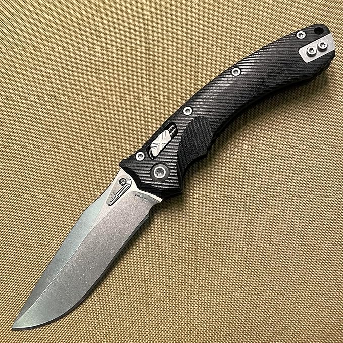 Outdoor Pocket knife M390 Blade with G10 Handle Folding knives Ram-Lok for Camping Hiking Survival EDC Tools