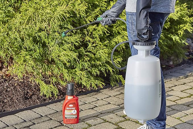Ortho Bug B Gon Insect Killer for Lawn and Gardens Concentrate 1 32 fl. oz. - Kills Spiders Ants Fleas Ticks Mosquitoes and Japanese Beetles - Makes Up to 42 gal.