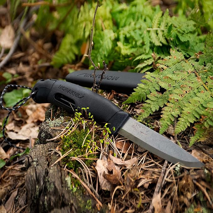 Morakniv Companion Spark 3.9-Inch Fixed-Blade Outdoor Knife and Fire Starter