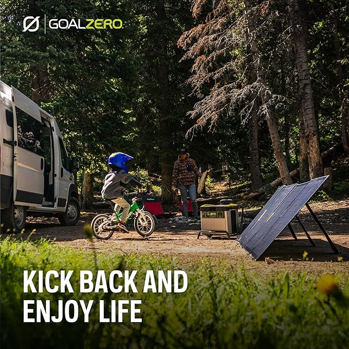 Goal Zero Nomad 200-Watt Solar Panel Folding Solar-Panel Charger with Kickstand Portable Solar-Panel Power