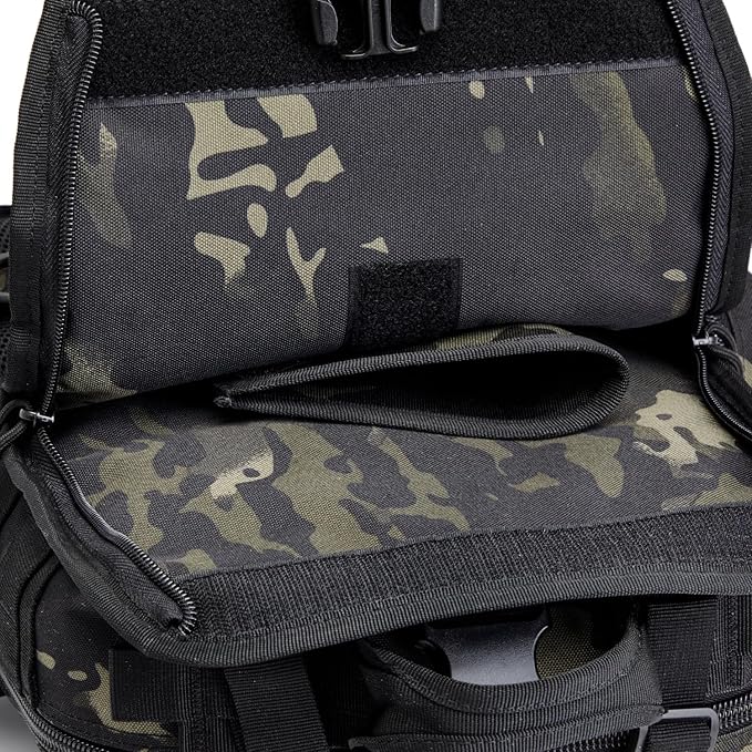 G4Free Large Tactical EDC Sling Bag Backpack Military Molle Bag Single Strap Shoulder Backpack for Men | EDC Adjustable Holder