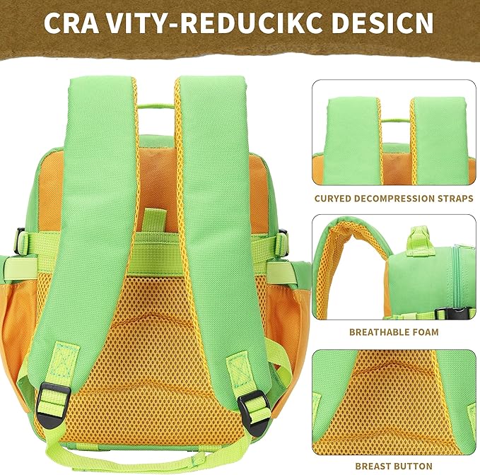 9L Mini Tactical Backpack for Men and Women Tactical Backpack Small for Hiking Small Tactical Bag (Orange&ampGreen)