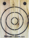 BIGSHOT Heavy Duty Wooden Axe Target- for Throwing Axe Tomahawk Throwing Knives Throwing Stars Hatchet
