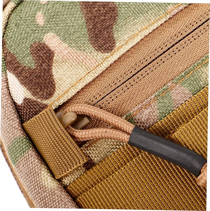 Zerodeko Chest Fanny Pack for Men Multifunctional Outdoor Bag Storage Pockets for Hiking Running