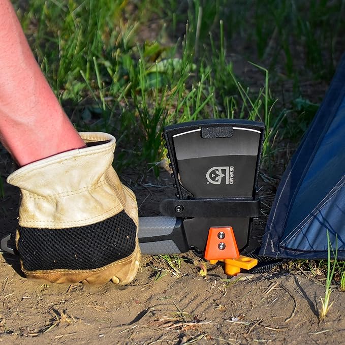 GEAR AID Balta Camp Hatchet: A Versatile Fire and Campground Tool with Safety Cover Hammer Kindling Cutter and Tent Stake Puller