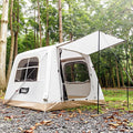 TAILI Inflatable Blow Up Tent for Camping with Hand Pump for 2/3/4/6 Person Easy Setup Outdoor Inflatable Oxford Waterproof Air Tent House for Family Camping Adult