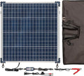 Optimate Solar 60W Travel kit TM523-6TK 6-Step 12V 5A Weatherproof Solar Battery Saving Charger &amp maintainer