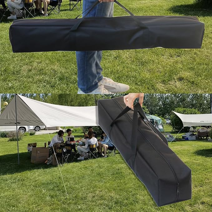 Tent Bag Storage Bag Waterproof Tent Bag Oxford Tent Poles Pack Bag Large Capacity Camping Poles Storage Bag Tent Storage Bag Replacement Camping Gear Storage Bag for Travel Camping Sports