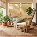 Fab Habitat Solid Recycled Polyester Hammock - Fargo - Green - Indoor/Outdoor Quick Dry 2 Person 460 lbs Capacity - Patio Poolside Backyard Garden Beach Balcony - 12-14 ft Adjustable
