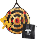 Toy Foam Axe Throwing Game - Indoor Outdoor Target GameIncludes Two Foam Axes One 26” Easy Fold Target and A Carry Bag