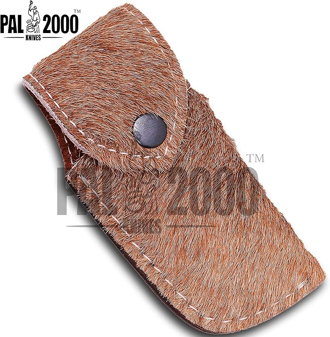 PAL 2000 KNIVES Custom Handmade D2 Steel Folding Pocket Knife - Custom 3D Hand Engraved 9773