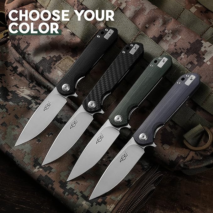 Ganzo Firebird FH41 BK D2 Steel Blade G10 handle Pocket Folding Knife EDC Tool