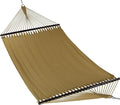 Jumbo Caribbean Hammock - 55 Inch - Soft-Spun Polyester - Tan